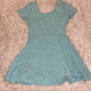 Floral A-Line Mini Dress